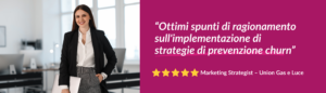 Prevenzione Churn nelle Utility