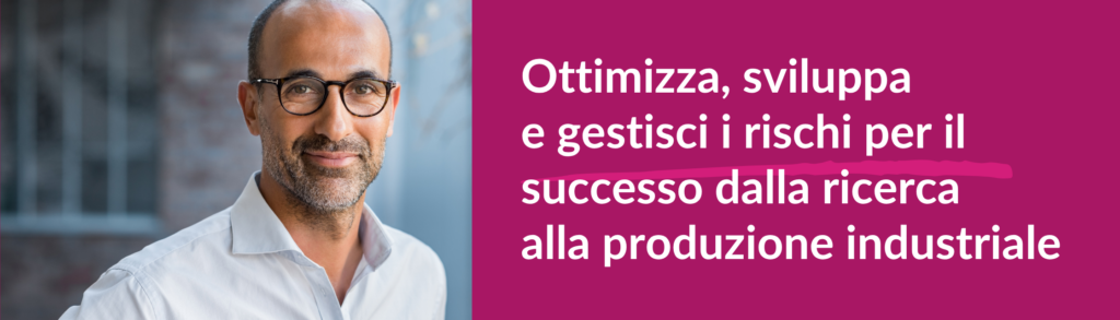 Scale-up di prodotti farmaceutici